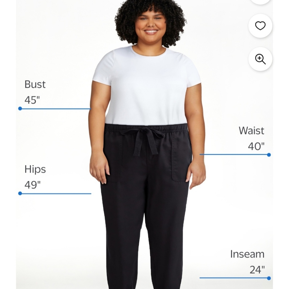 COPY - Time And TRU Womens High Rise Parachute Joggers - Picture 4 of 5